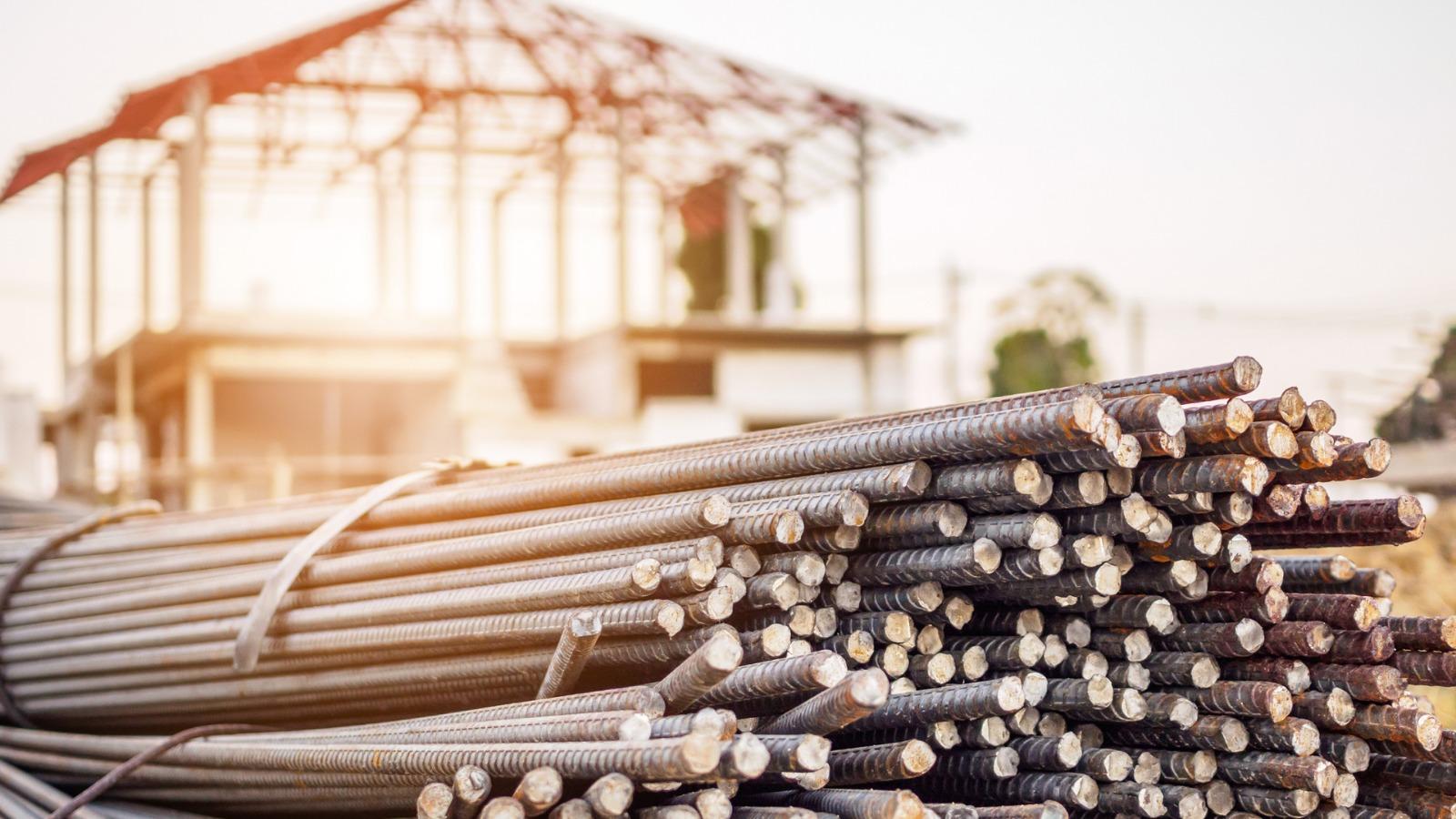 Steel rebar reinforcement bars